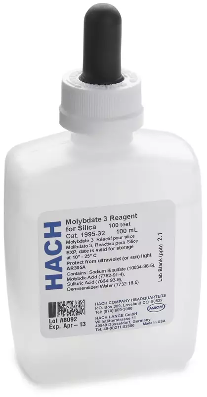 Molybdate 3 Reagent, 100mL Molybdate 3 Reagent, 100mL