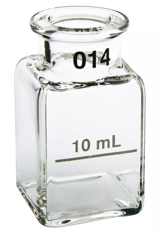 Sample Cell: 1" Square Glass 10 mL matched pair