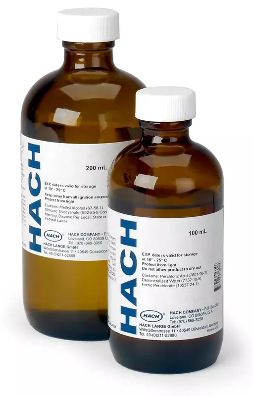 Chloride Reagent Set, Mercuric Thiocyanate Chloride Reagent Set, Mercuric Thiocyanate