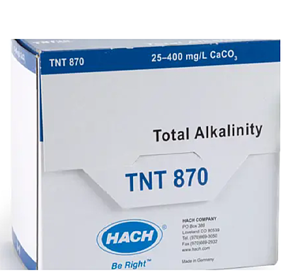 Alkalinity (Total) TNTplus Vial Test (25-400 mg/L CaCO₃), 25 Tests