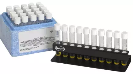 COD Digestion Vials, Ultra Low Range, 1 to 40 mg/L COD, pk/25  2415825