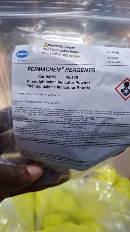 Phenolphthalein Indicator Powder /100 Phenolphthalein Indicator Powder /100