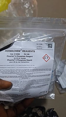 PhosVer® 3 Phosphate Reagent Powder Pillows, 25 mL, pk/100