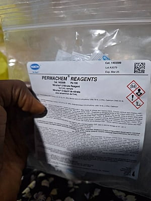 NitraVer® 5 Nitrate Reagent Powder Pillows, 5 mL, pk/100