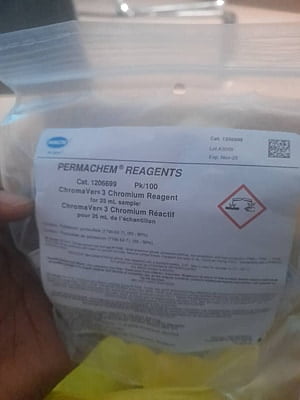 ChromaVer® 3 Chromium Reagent Powder Pillows, 25 mL, pk/100
