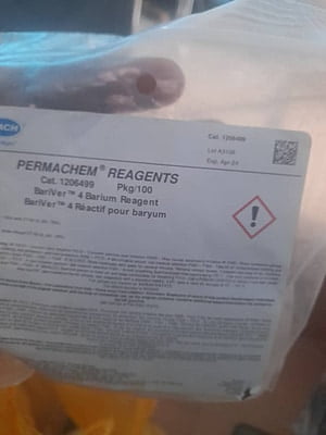 BariVer 4 Barium Reagent Powder Pillows, pk/100