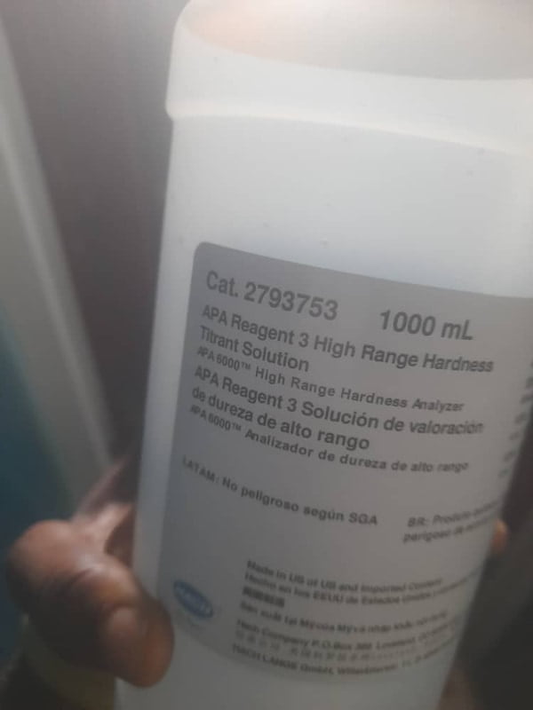 APA6000 High Range Hardness Reagent 3, Titrant, 1L