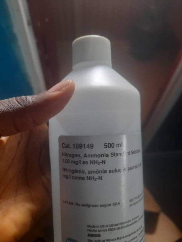 Ammonia Standard Solution, 1 mg/L, 500 mL