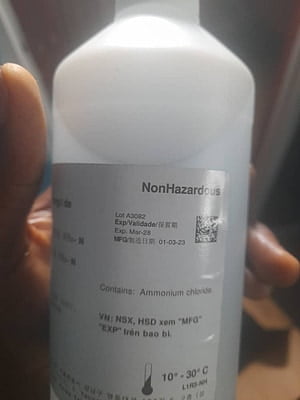 Ammonia Standard Solution, 1 mg/L, 500 mL