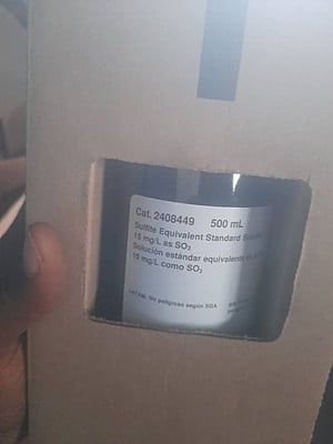 Sulfite Standard Solution, 15 mg/L as SO₃ (equivalent), 500 mL
