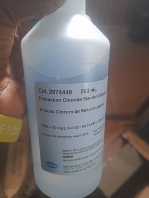 Conductivity Standard Solution, 12890 µS/cm, KCl, 500 mL