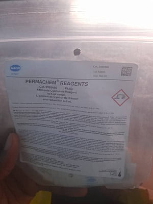 Ammonia Cyanurate Reagent Powder Pillows, 5 mL, pk/50