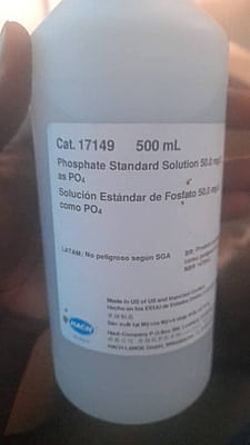 Phosphate Standard Solution, 50 mg/L as PO4 (NIST), 500 mL