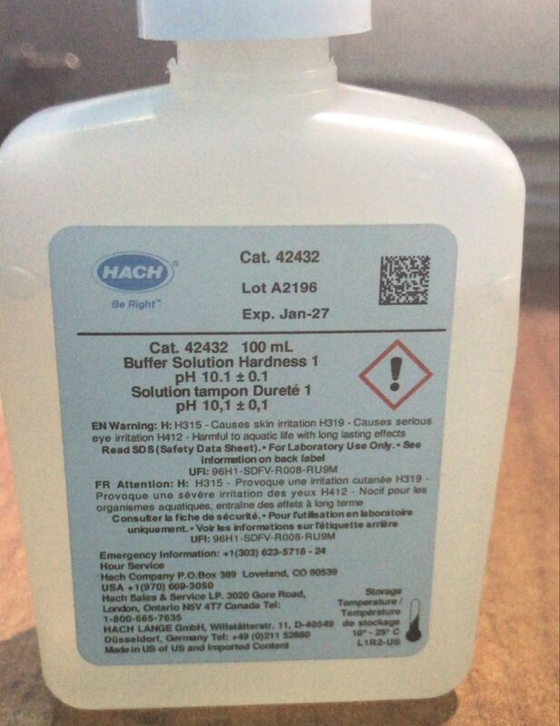 Hardness 1 Buffer Solution, 100 mL MDB Hardness 1 Buffer Solution, 100 mL MDB